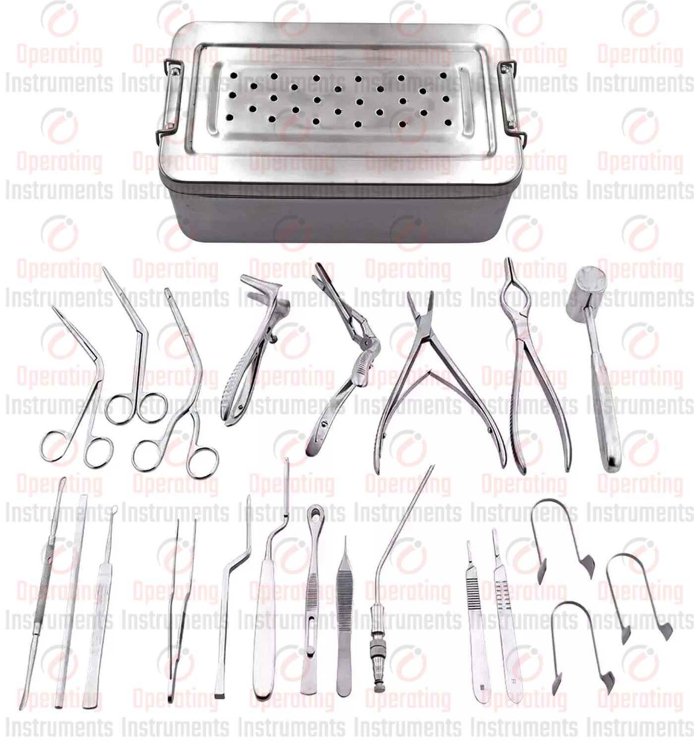Septoplasty Surgery Instruments 23 Pcs ENT Surgical Instruments