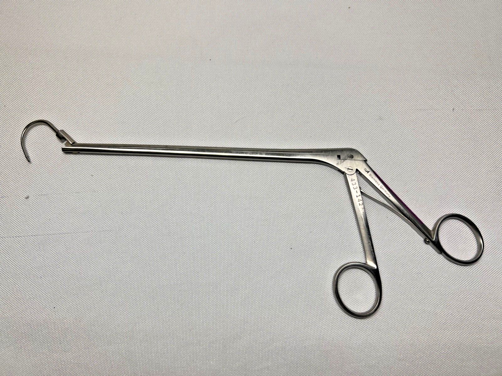 ZSi 433-142 Miya Hook Ligature Carrier Forceps OBGYN