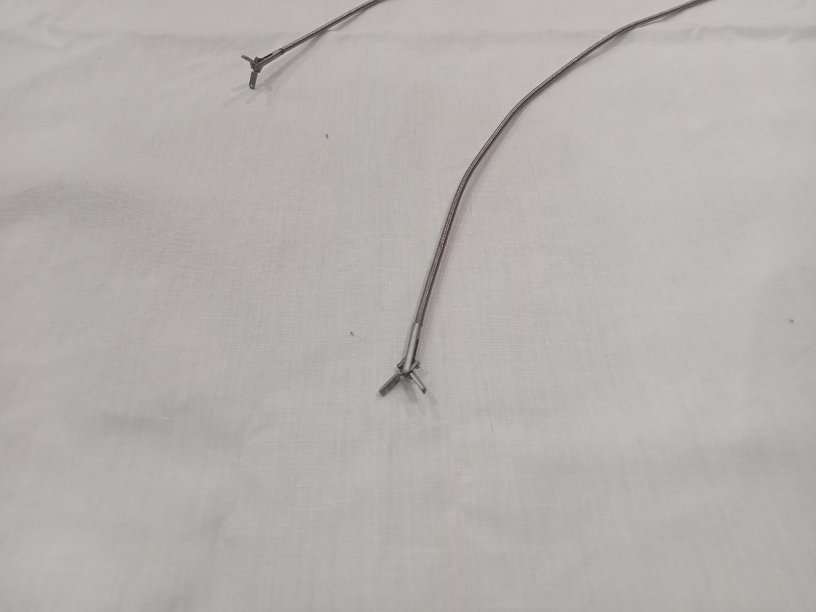 New Cystoscopy Flexible Grasping Forcep or Biopsy Double Action Jaw 7Fr x 60cm