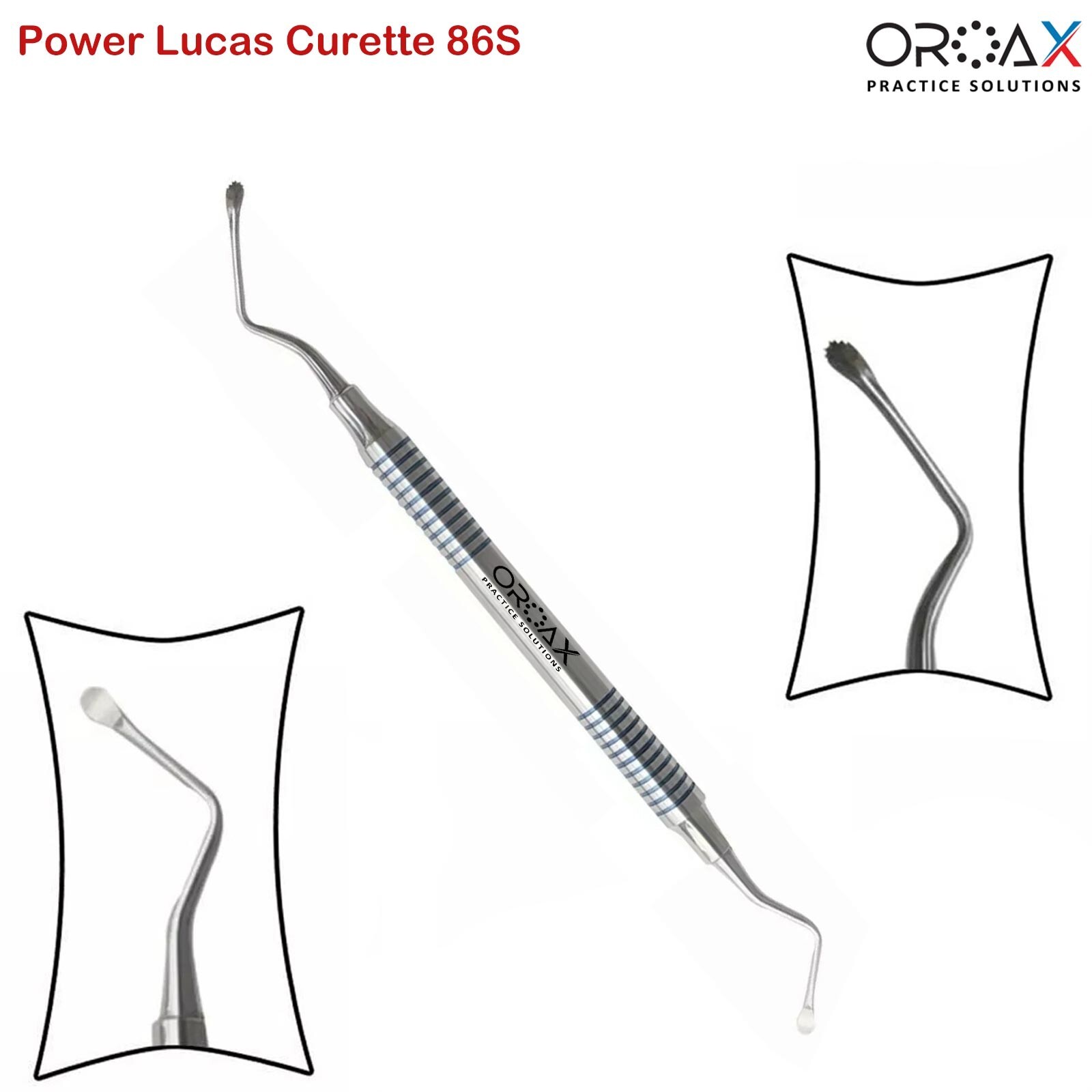 Surgical Bone Curettes Lucas for Removing Excess Granulation or Debris or Tissue