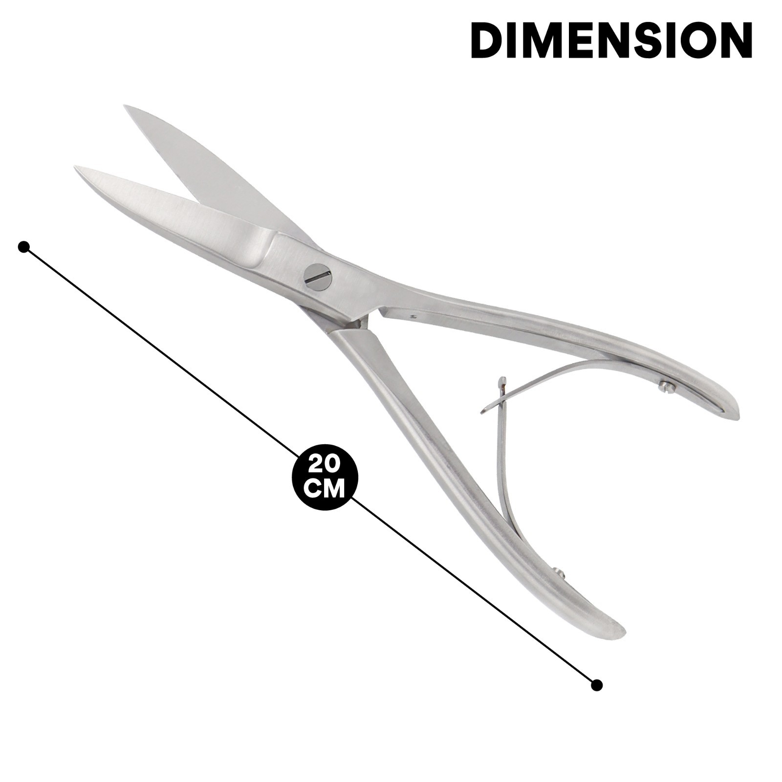 Rib Shear Double Spring 20 cm Stainless Steel orthopedic Instrument German Grade