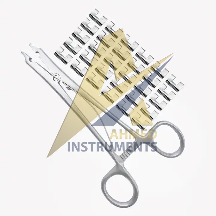 Raney Scalp Clip Applicator Plus 25 PCs Clip Surgical Orthopedic Instruments