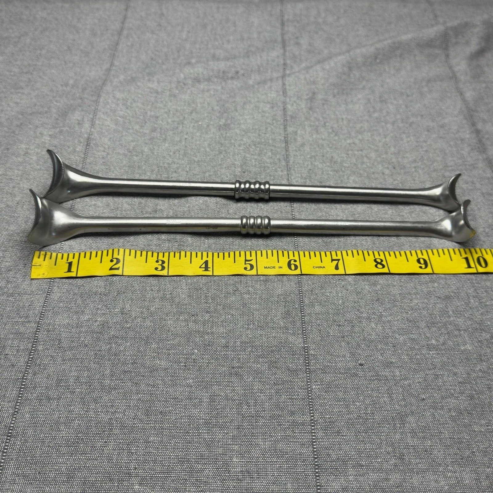 Jarit 200-15I Spinal Elevator Lot 2 Stainless Germany Orthopedic Surgical Silver
