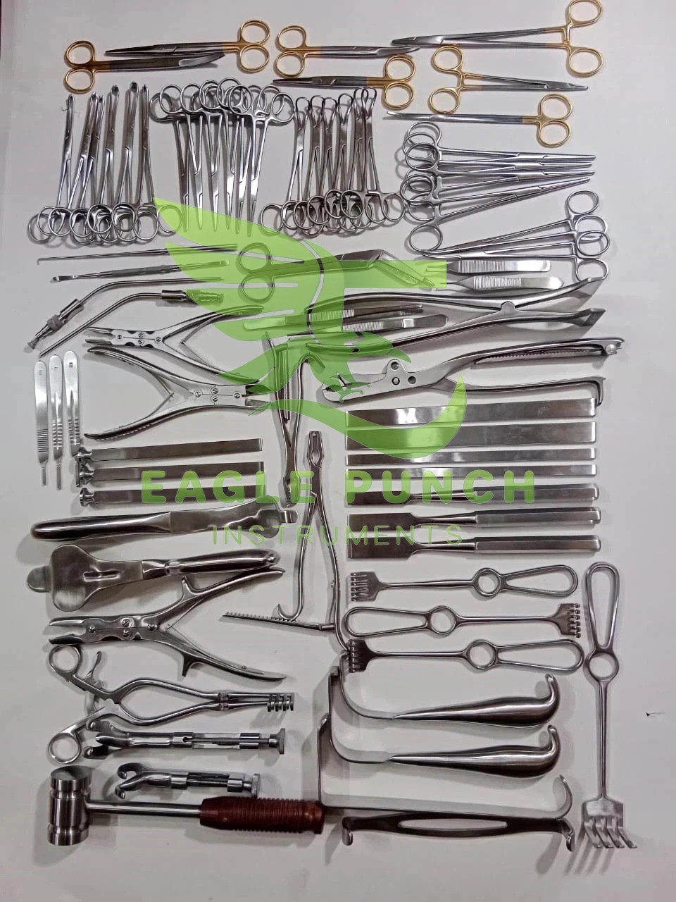 Basic Major Orthopedic Lot Of 74 Pcs Set Surgical Instruments