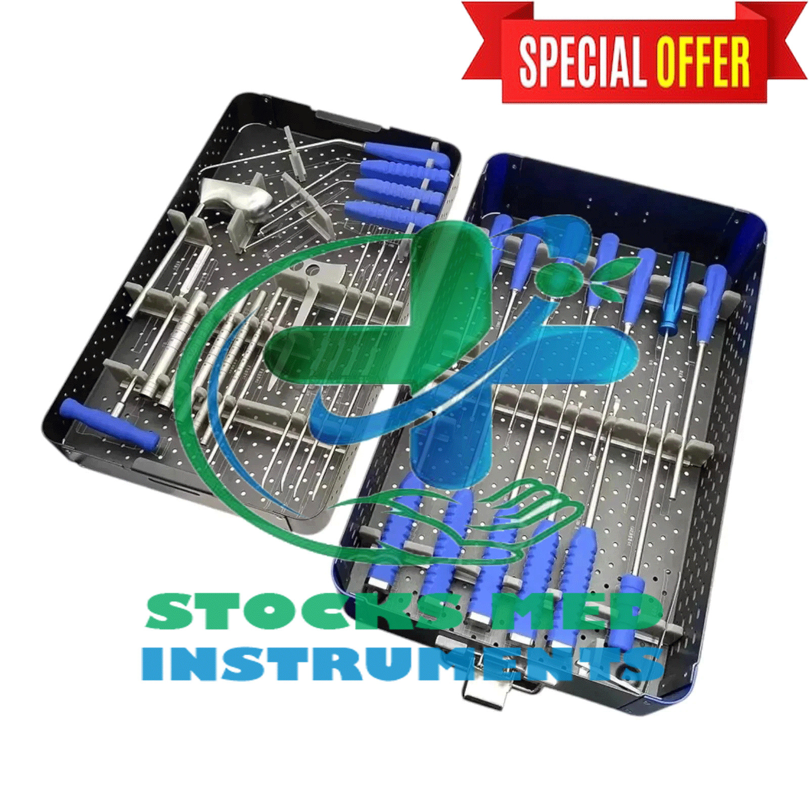Unilateral Biportal Endoscopic UBE Spine Surgery Set Orthopedic Instrument Set,