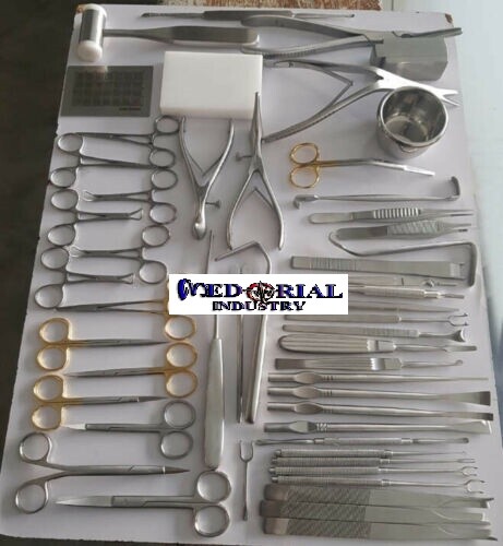 Rhinoplasty Plastic Surgery Set of 53 Pcs,Surgery Instruments