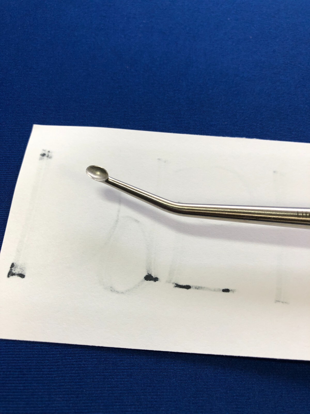 D9511 Life Instruments 710-1502-3 Lateral Angle Curette Size 2 , Right