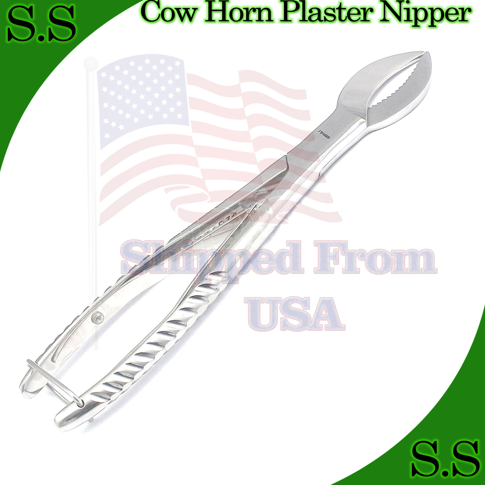 Cow Horn Plaster Nipper Surgical Dental Instruments