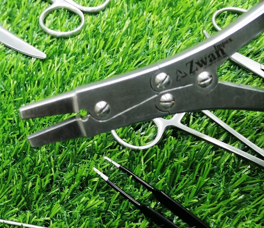 20 Pcs Extended Hand Plastic Reconstruction Surgery & Veterinary Instruments Set