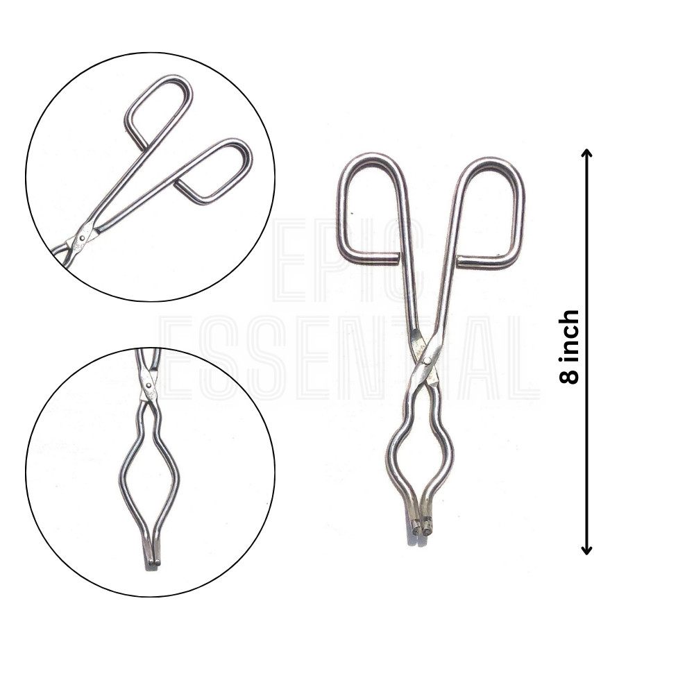 Durable Crucible Tongs for Metal Casting, Lifting and Pouring in Furnaces