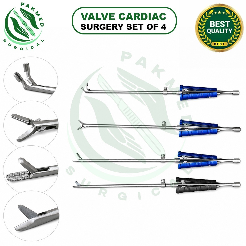 Valve Cardiac Surgery Premium Quality 4pcs Surgical Instruments Set Top Quality