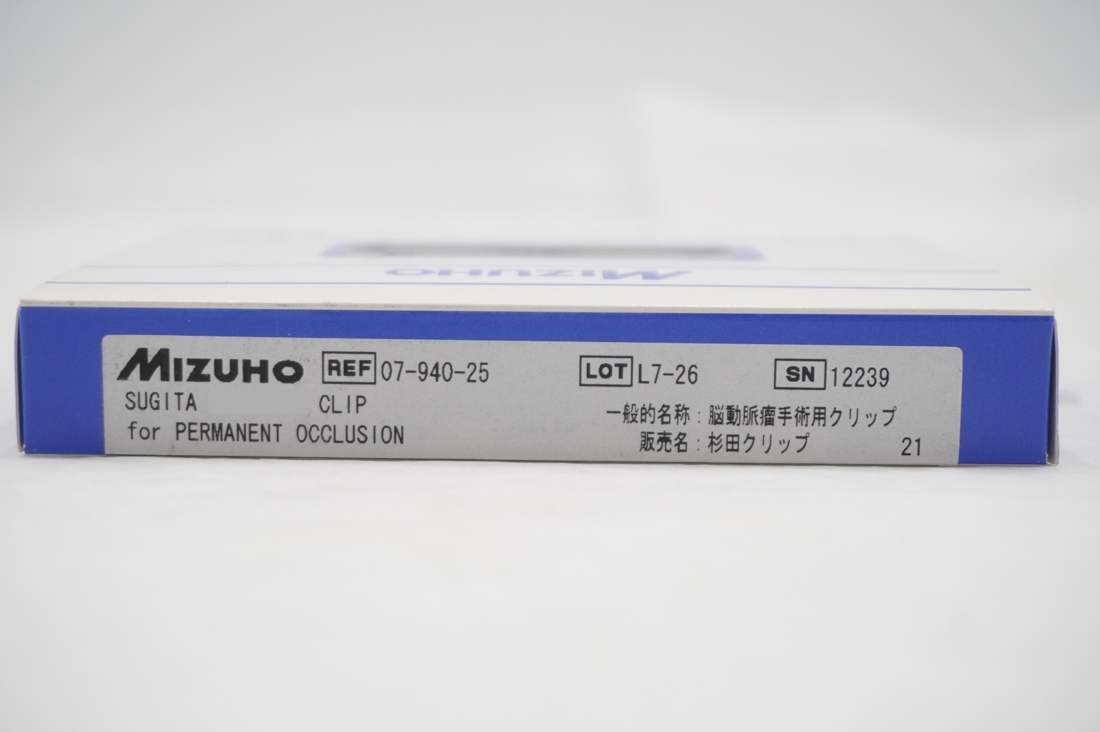 MIZUHO Japan SUGITA CLIP 07-940-25