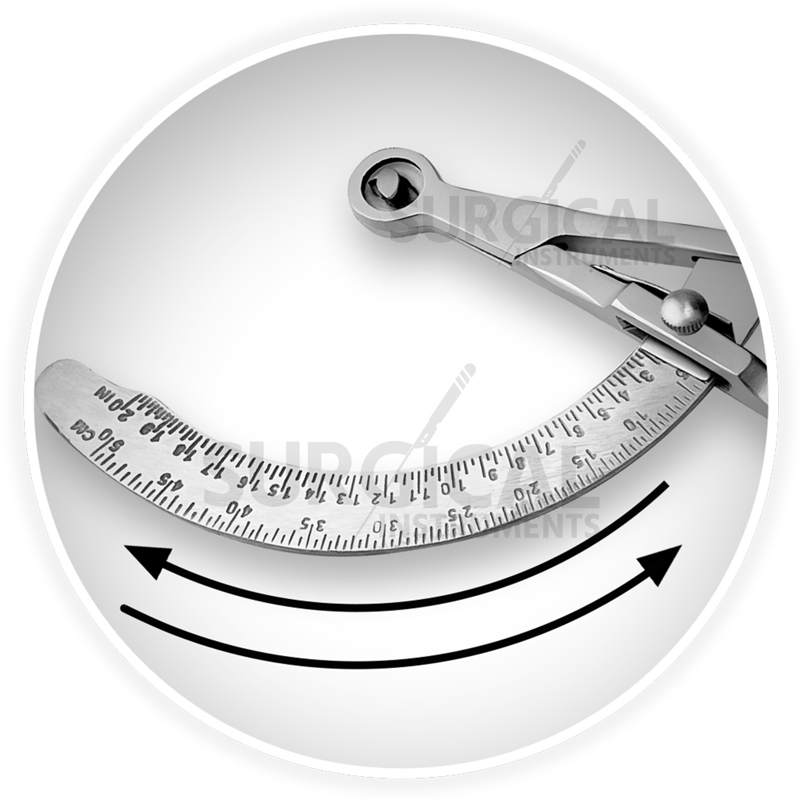 Martin Pelvimeter Breadth Caliper Obstetrical Instruments 20″x0.5″x6″ German Gr