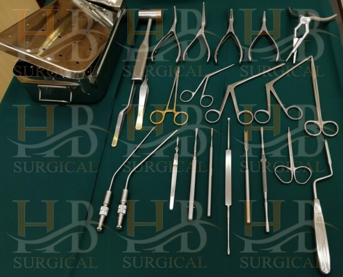Septoplasty Instruments Set of 24 Pcs Nasal Surgery Reusable German Steel ENT