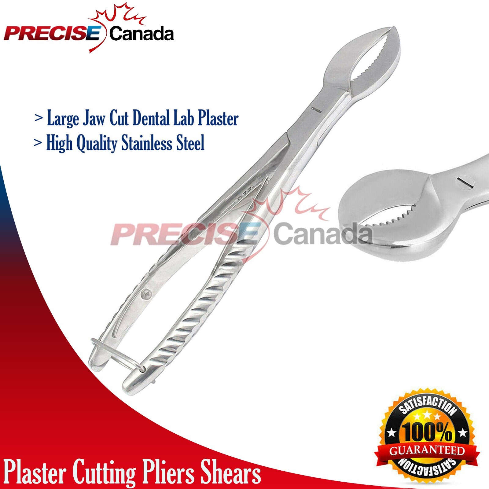 8″ Heavy Duty Coral Cutter Circular Jaws Large Curved Blade Stainless with Lock
