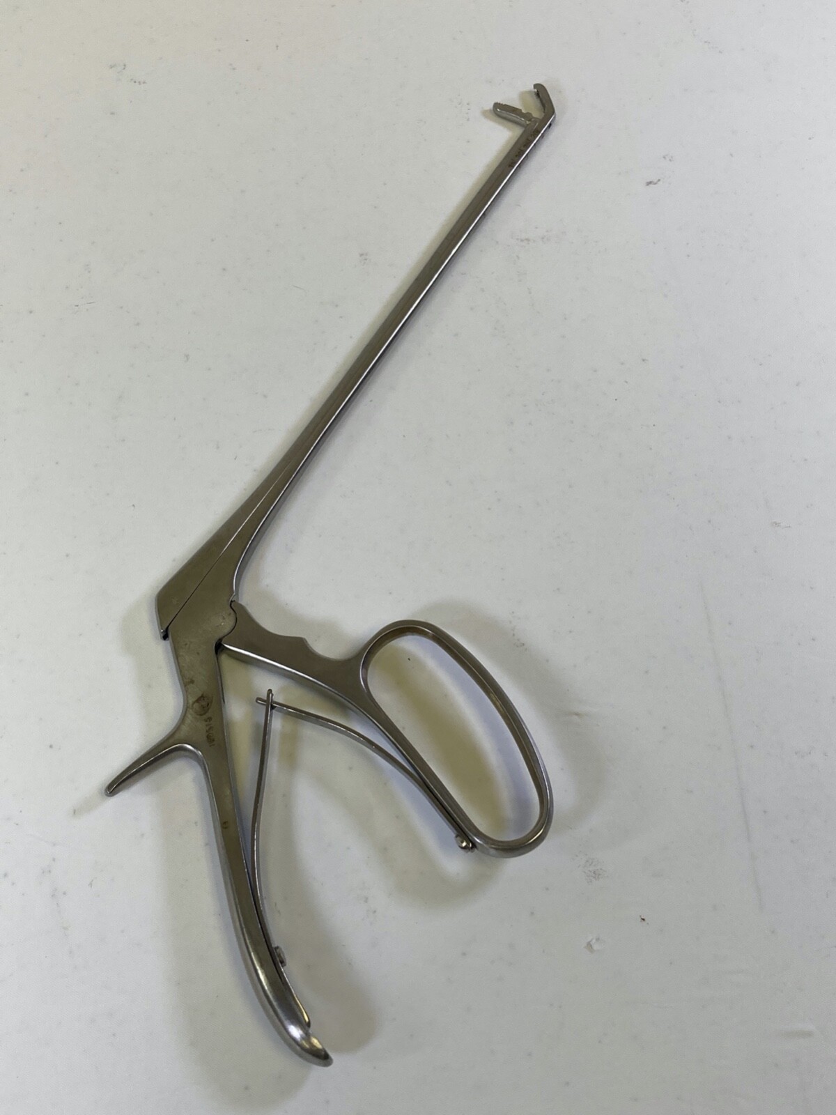 Stryker 48360124 Reliance Pituitary Rongeur 4mm Up Bite Serrated Teeth Spine
