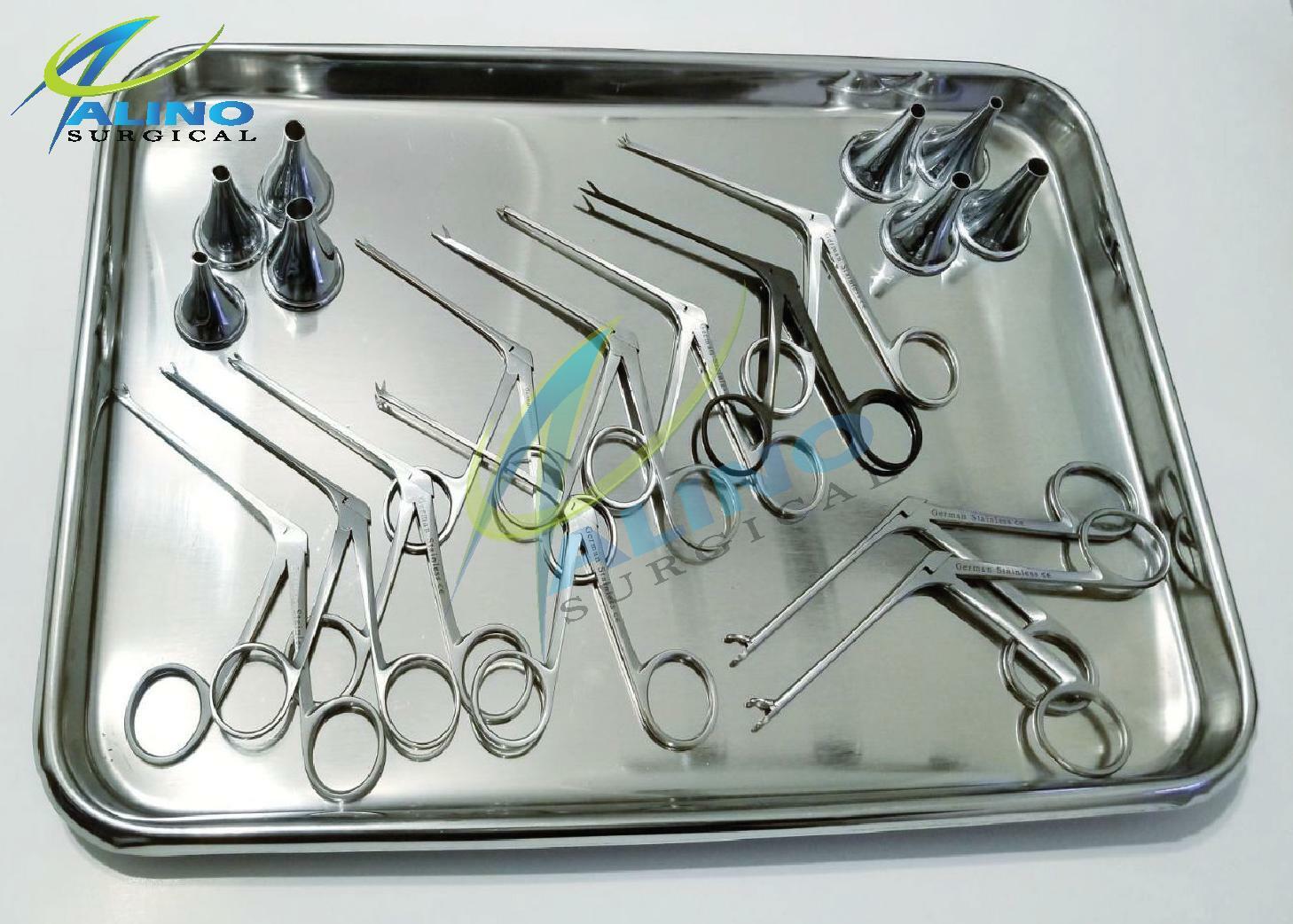 Micro Alligator Cup Ear Forceps Bellucci Scissors Specula Surgical German