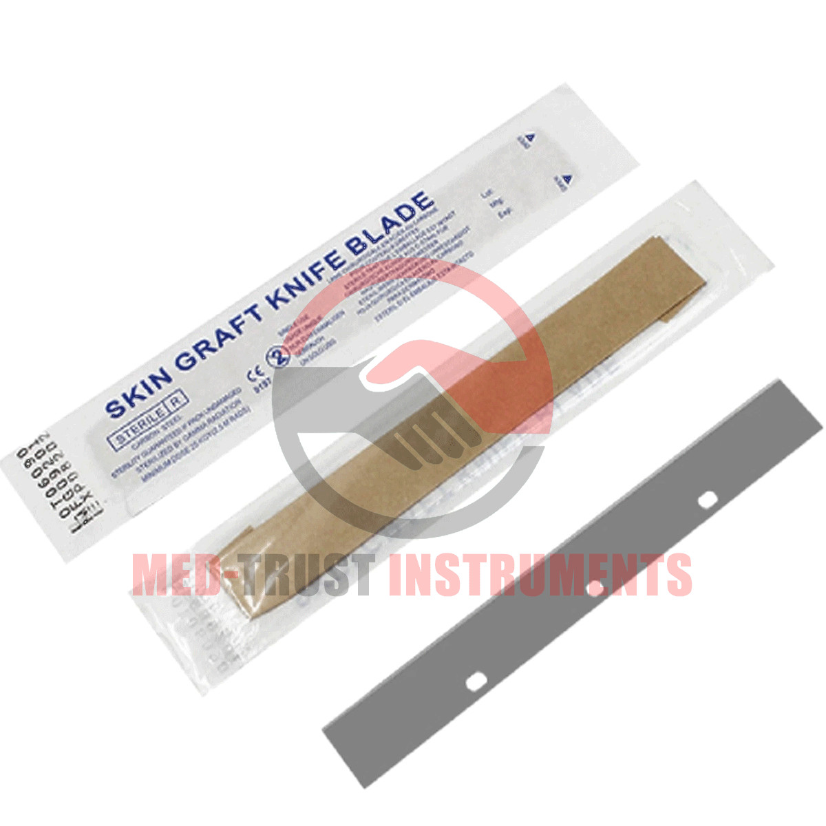 10pcs Skin Graft Knife Blade | Sterile Disposable Surgical Blade