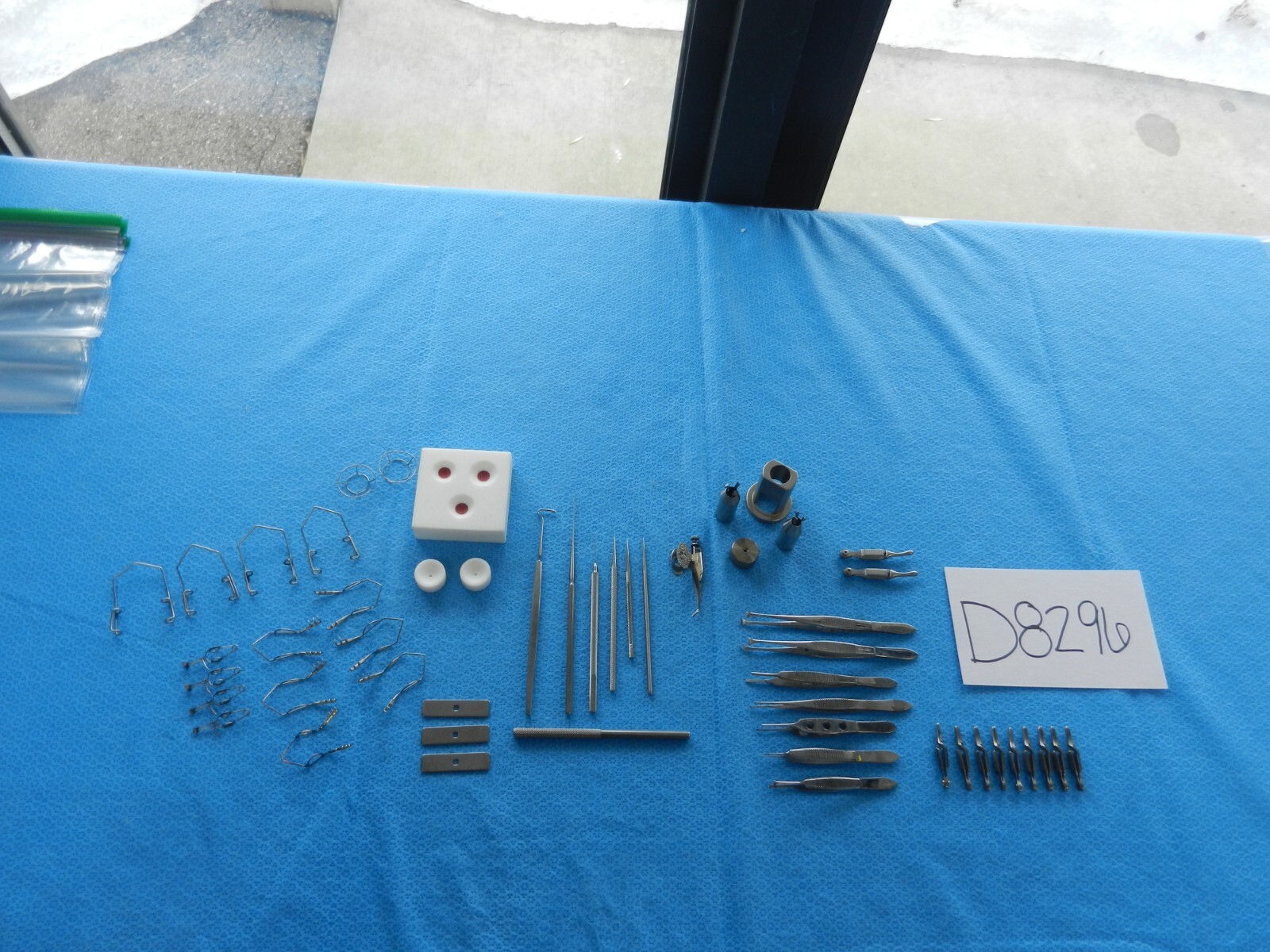 D8296 V. Mueller Codman Surgical Lot of Opthalmic Instruments