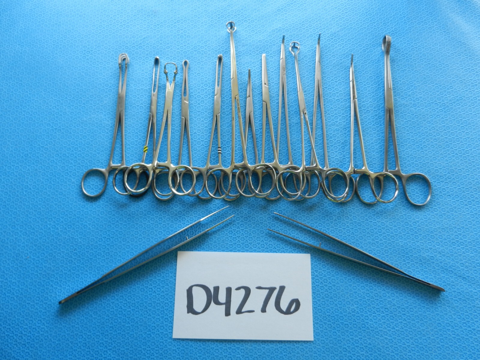 D4276 V. Mueller KMedic Codman Surgical Forceps Lot Of 15