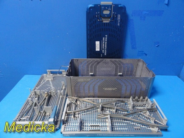 B. Braun Aesculap S4 Rod Manipulation Set, Spinal Surgery Instruments Case~30041