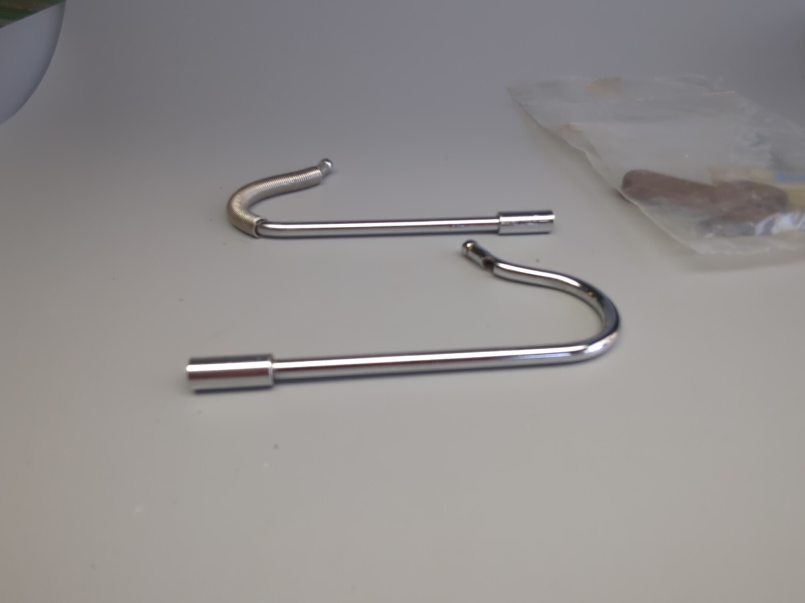 Star Dent Vintage Suction Tubes 4 Total Curved Handle Stainless Dental 4″ Long