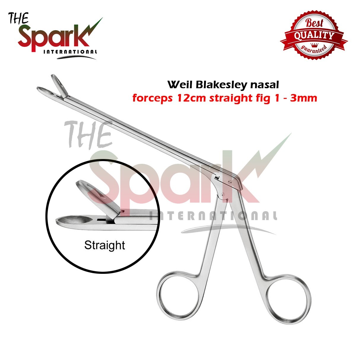 Weil Blakesley nasal forceps 12cm straight fig 1 – 3mm Surgical Instruments