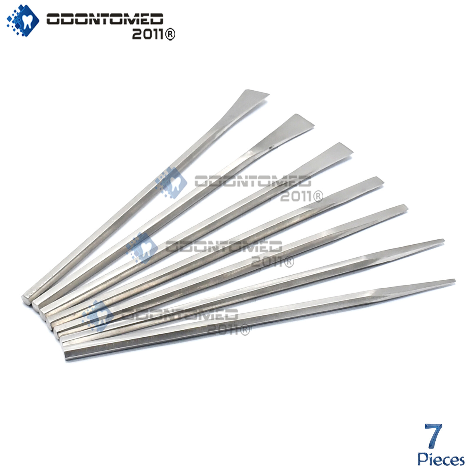 ODM Set of 7 SHEEHAN Osteotomes Surgical Dental Instruments