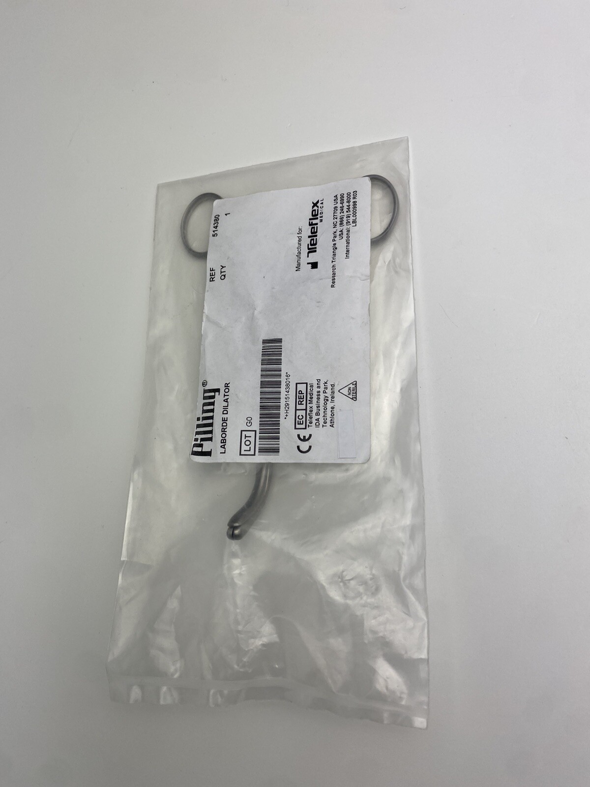 Teleflex 514380 51-5380 LaBorde Dilator 5.5in 14cm Overall Length