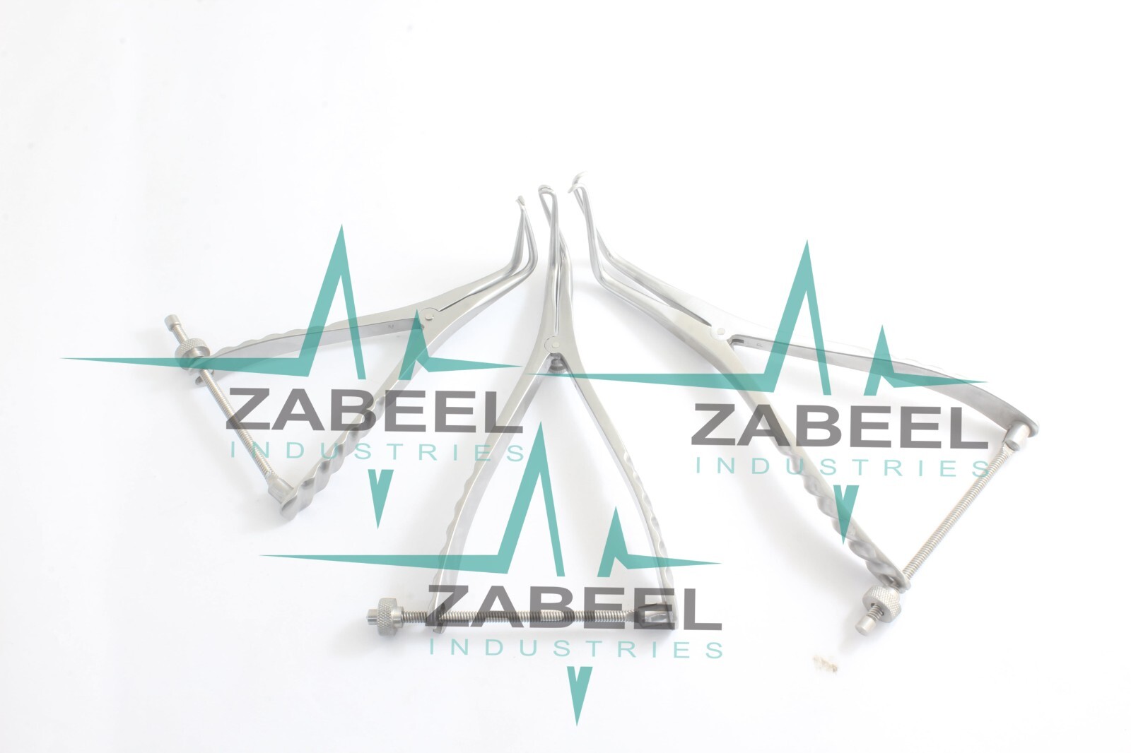 Set of 3 Stifle Distractor with Spinlock 15cm, 19cm, 21cm orthopedic Instrument