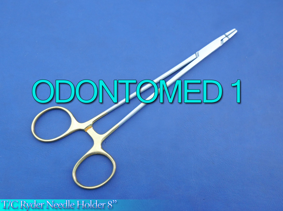 T/C RYDER Needle Holder Surgical Dental Instrument 8″