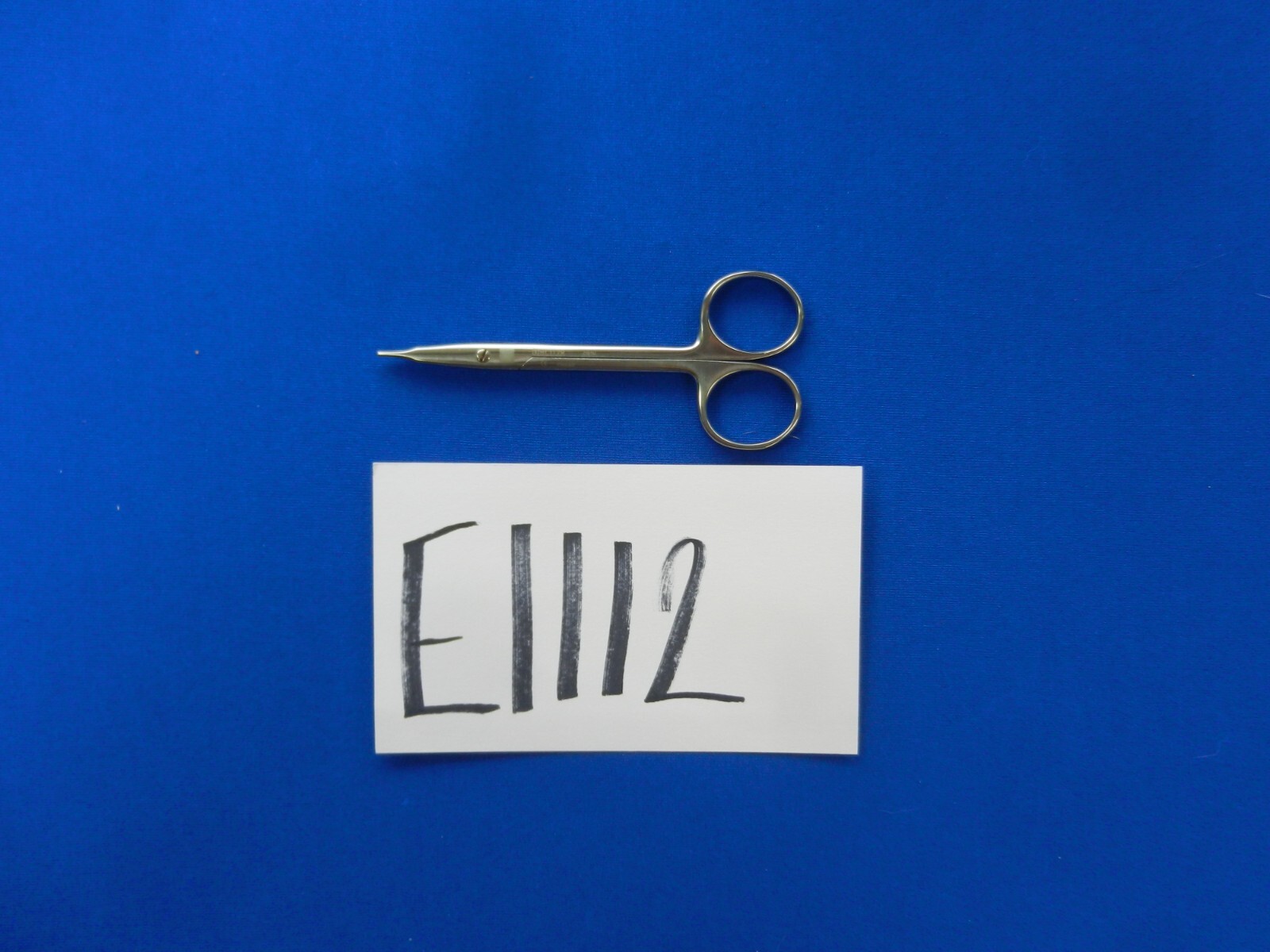 E1112 Aesculap Surgical Stevens Straight Blunt Tip Tenotomy Scissors BC172R