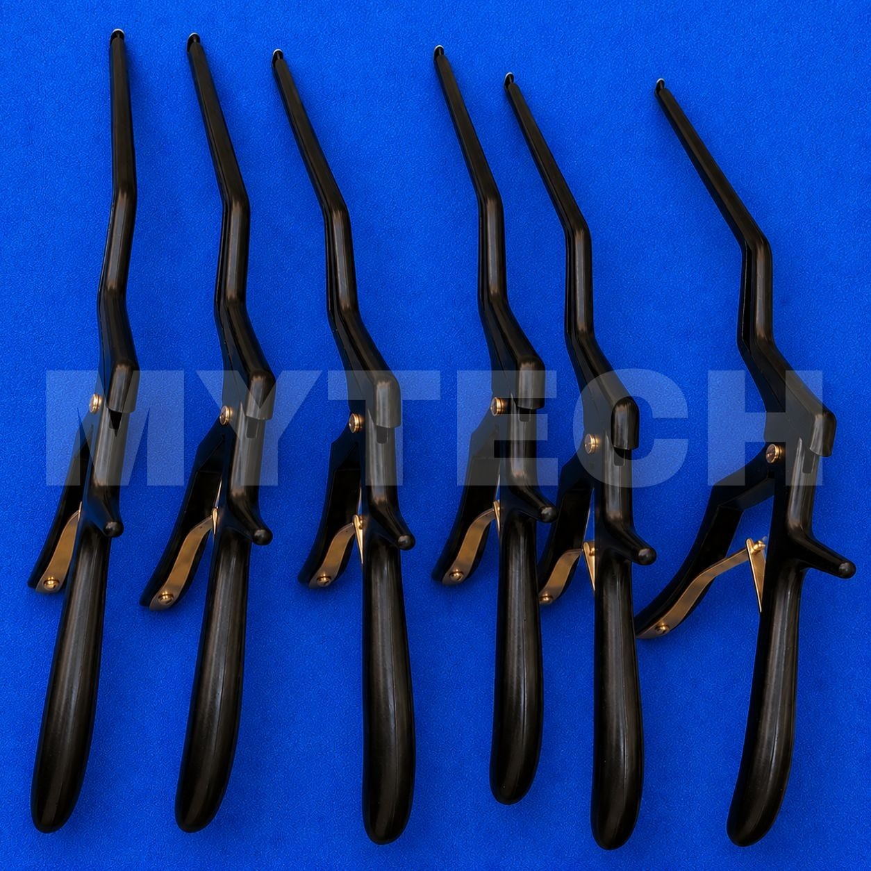 Kerrison Bayonet Bone Spine Rongeur, German Orthopedic Instruments Set of 6 Pcs
