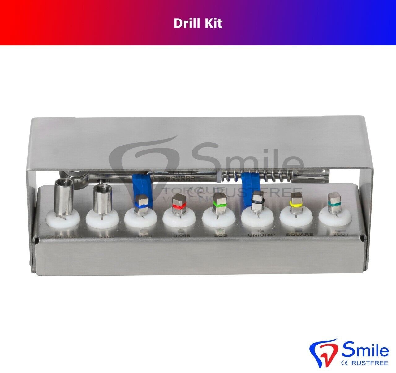 Dental UK Mini Zimmer Astra System Dental Implants Prosthetic Drivers Kit USA