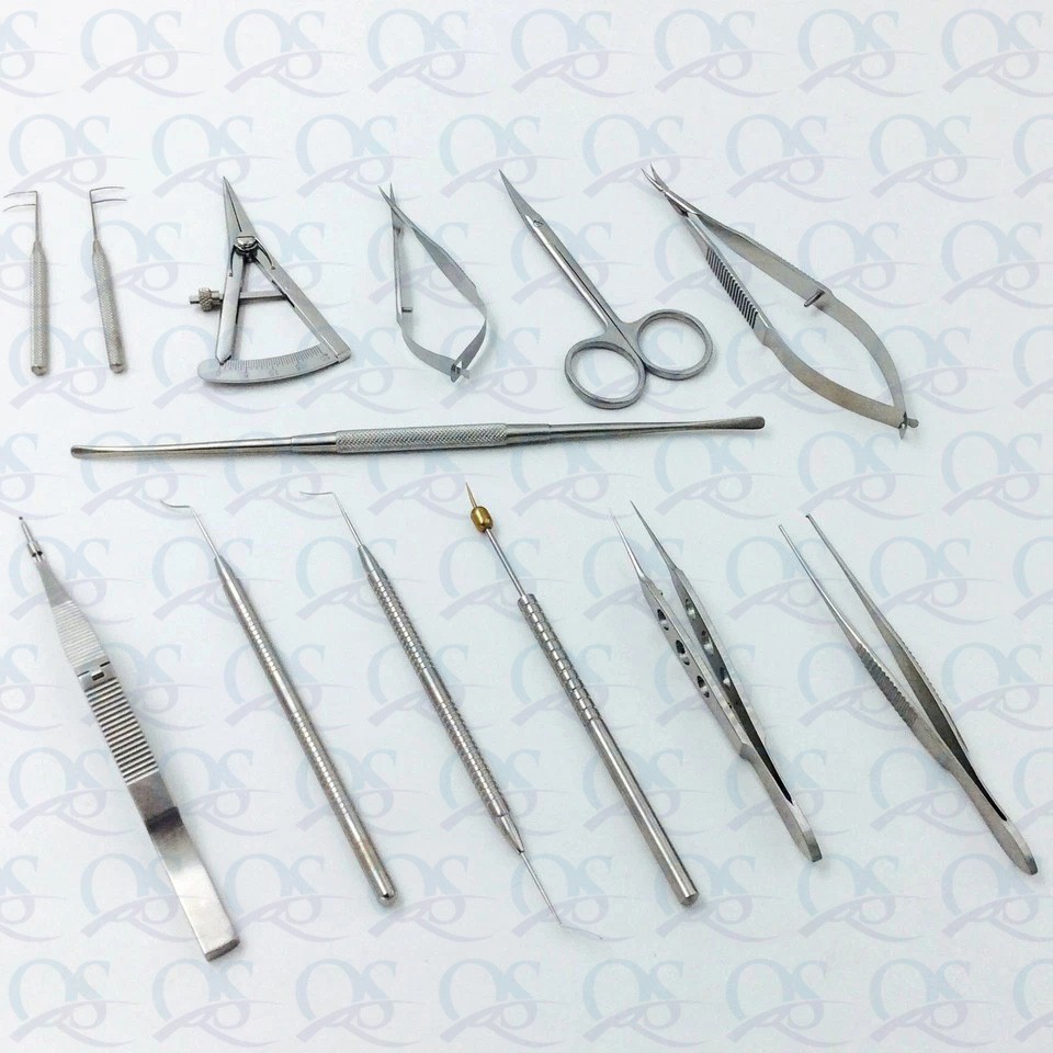 Glaucoma Surgery Surgical Instruments Kit Set Ophthalmic Surgery