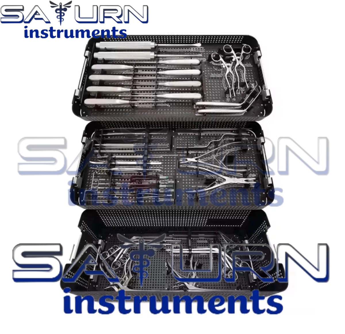 Orthopedic Instrument Set With Alminum Box Best Quality Cervical Spinal Surgery