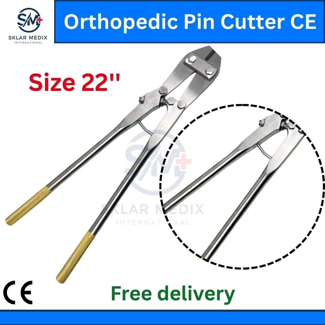 TC Wire Pin Rod Cutter 22″ Orthopedic Surgical Instrument A+ Premium Quality CE