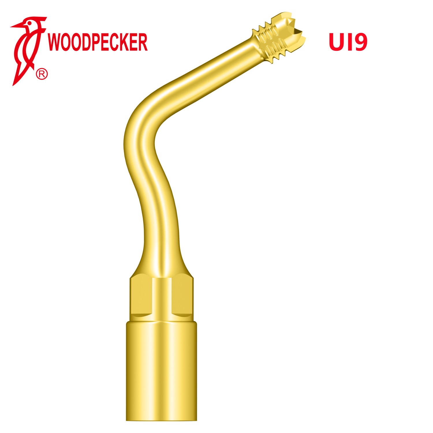 Woodpecker 1pc Dental Perio Bone Surgery Tips UI9 for US-II LED AI-SURGERY