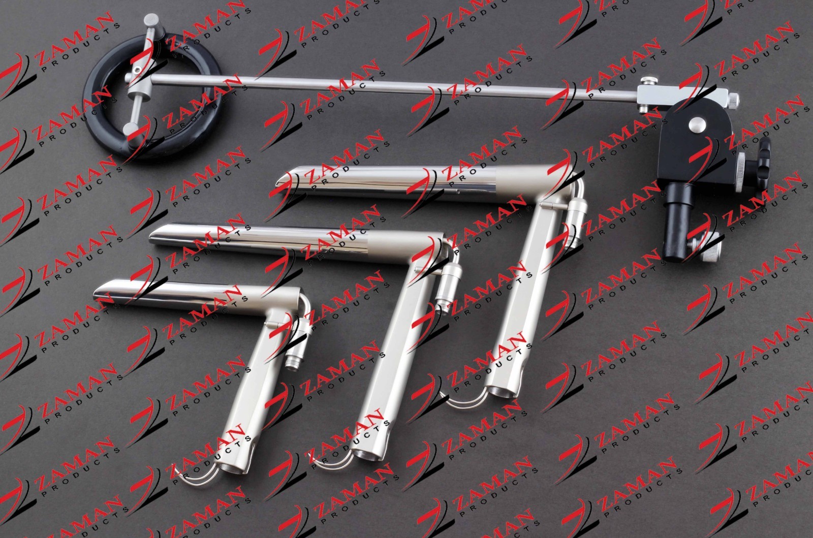 Fiber Optic Operating Laryngoscope Rigid direct 9 PCs set By Zaman Products