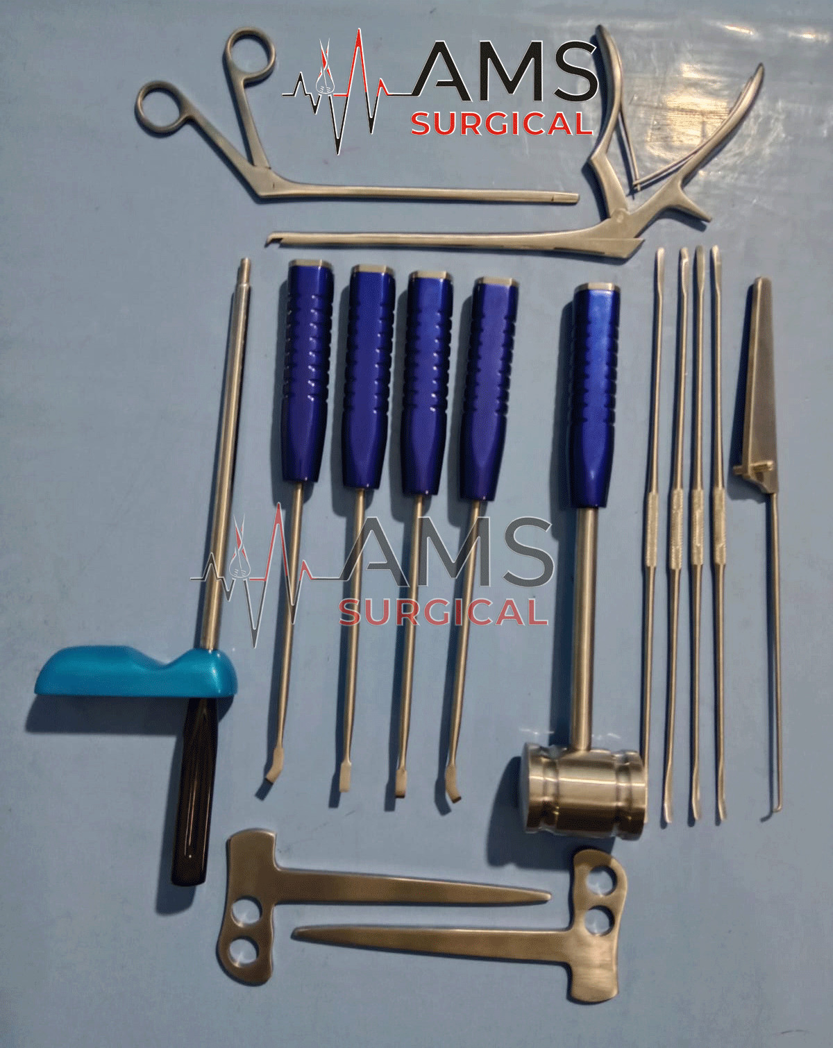 Unilateral Biportal Endoscopic UBE Spine Surgery Set 15Pcs Orthopedic Instrument