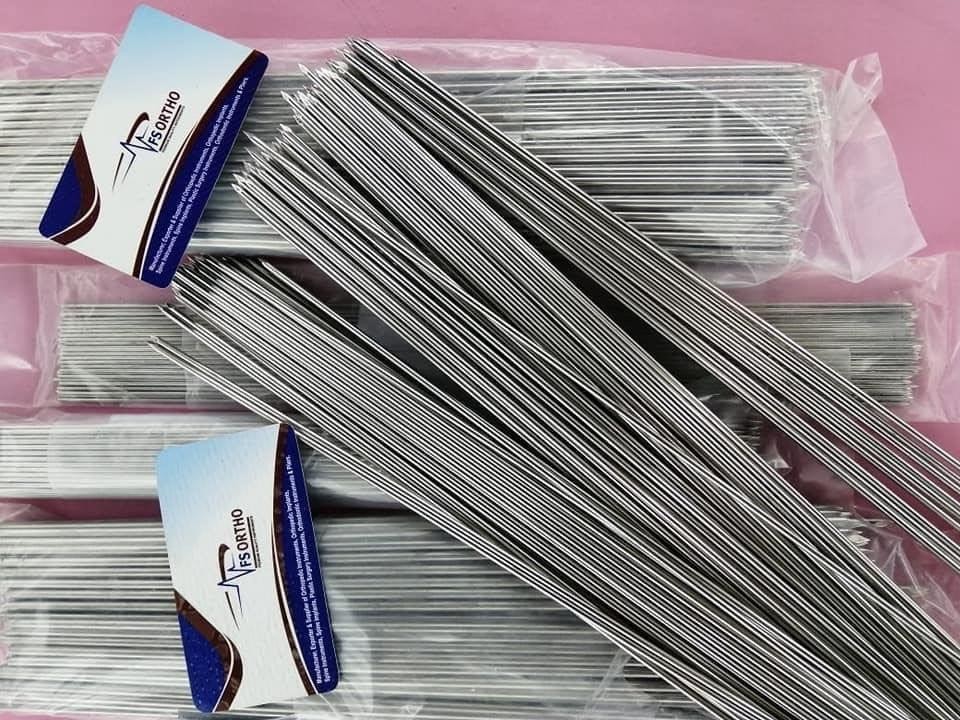 K Wire Stainless Steel 1.1mm 1.6mm 2.0mm 2.4mm Surgical Set 200 Pcs