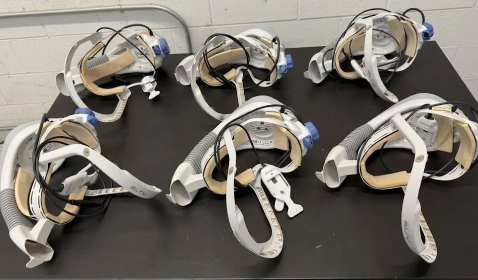 6X STRYKER Flyte Surgical Helmet 0408-600-000 w/ Power Cord OR Medical
