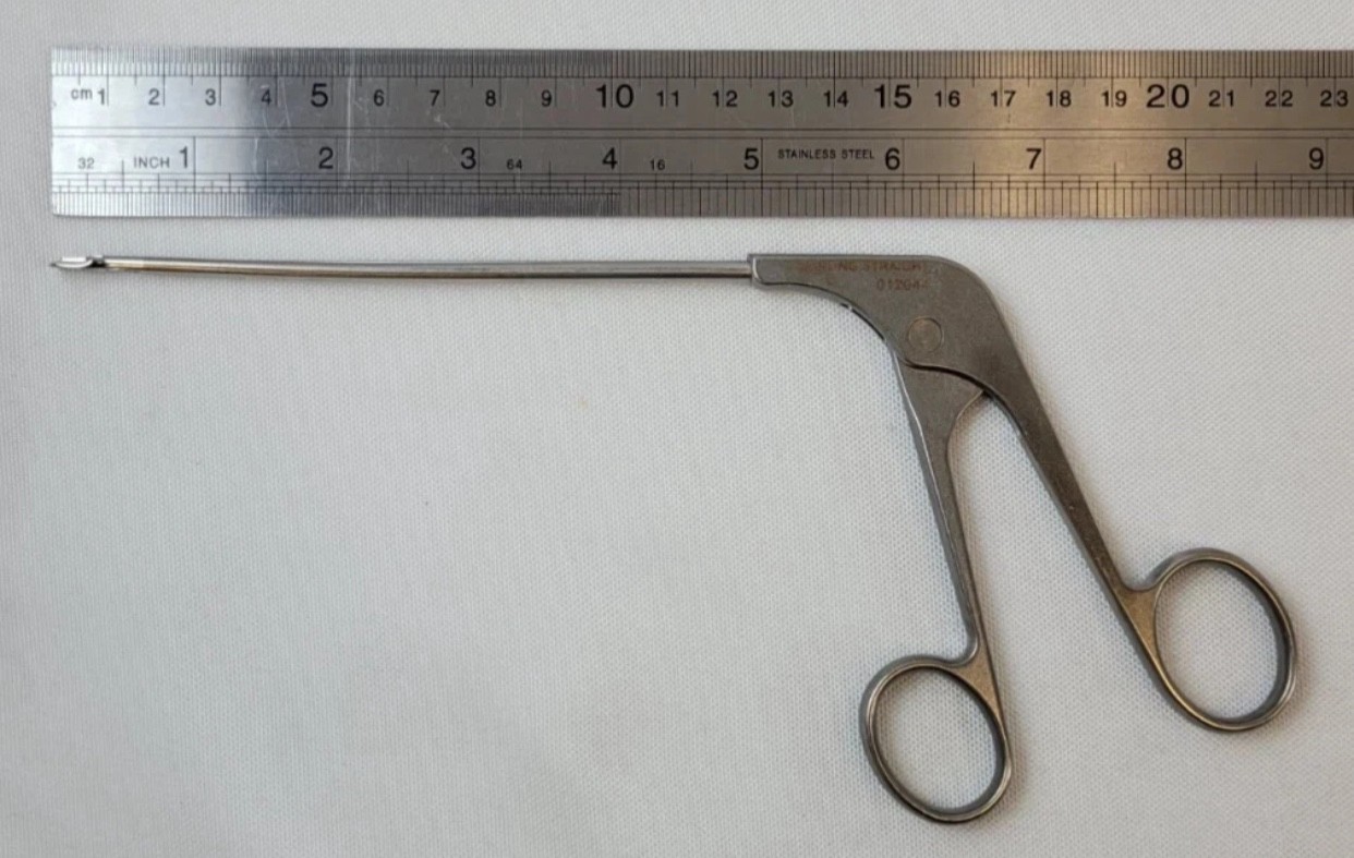 Acufex 012044 Straight Duckling Basket Punch Arthroscopic Surgical Forceps
