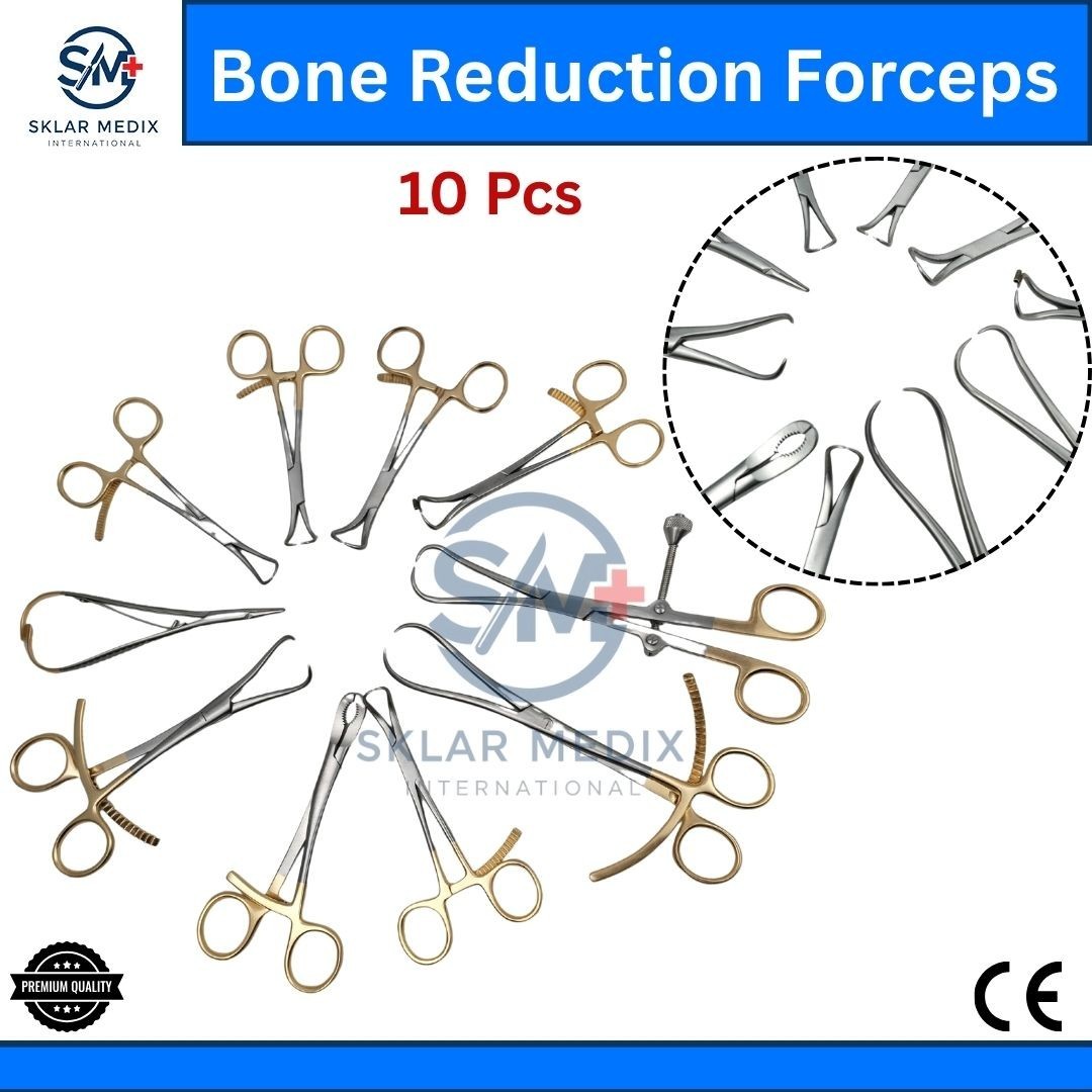 10 Pcs Bone Reduction clamps Bone Holding Forceps Orthopedic Surgical instrument