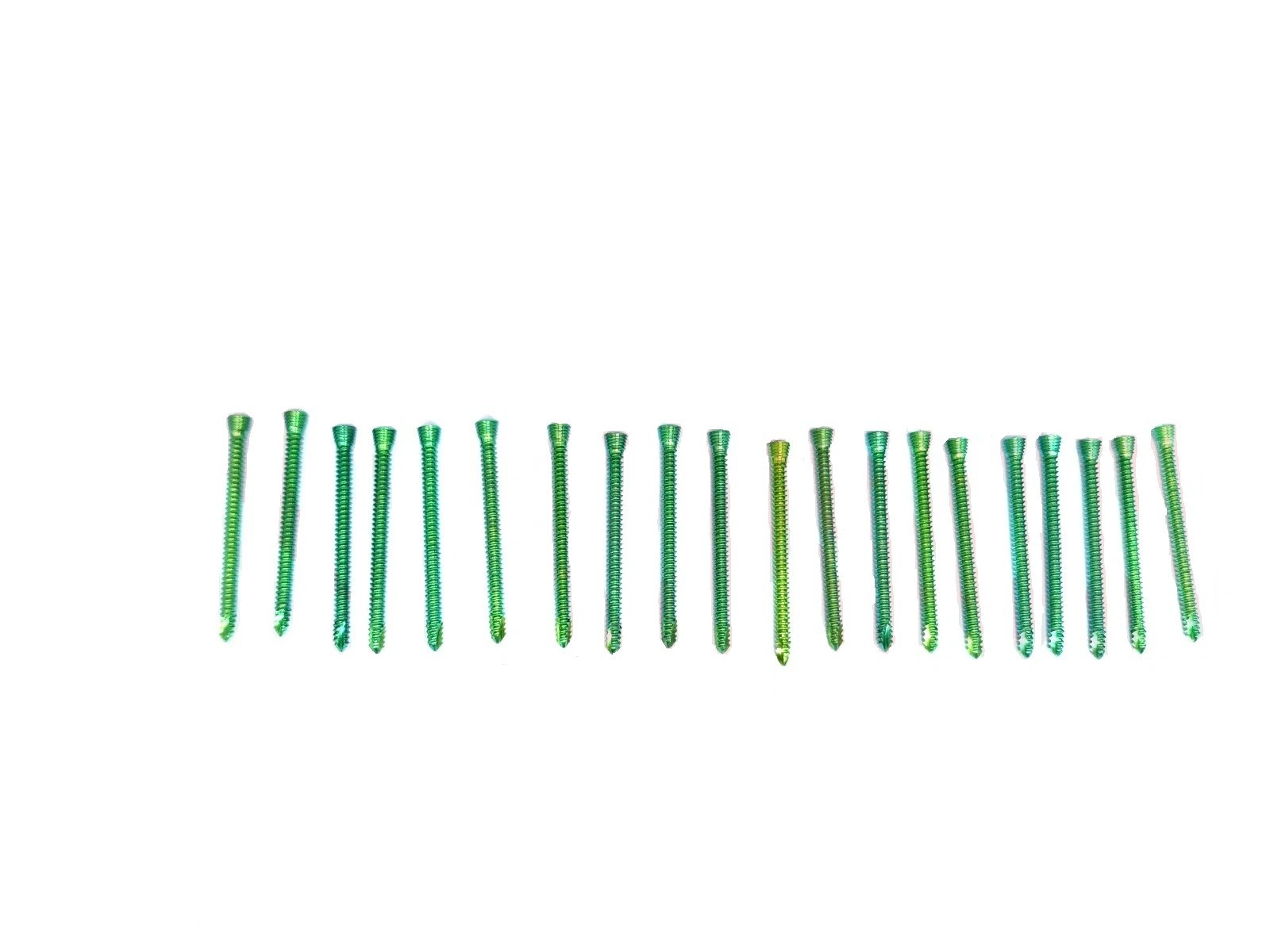 Veterinary 4.0mm Cancellous Titanium Screw instruments.