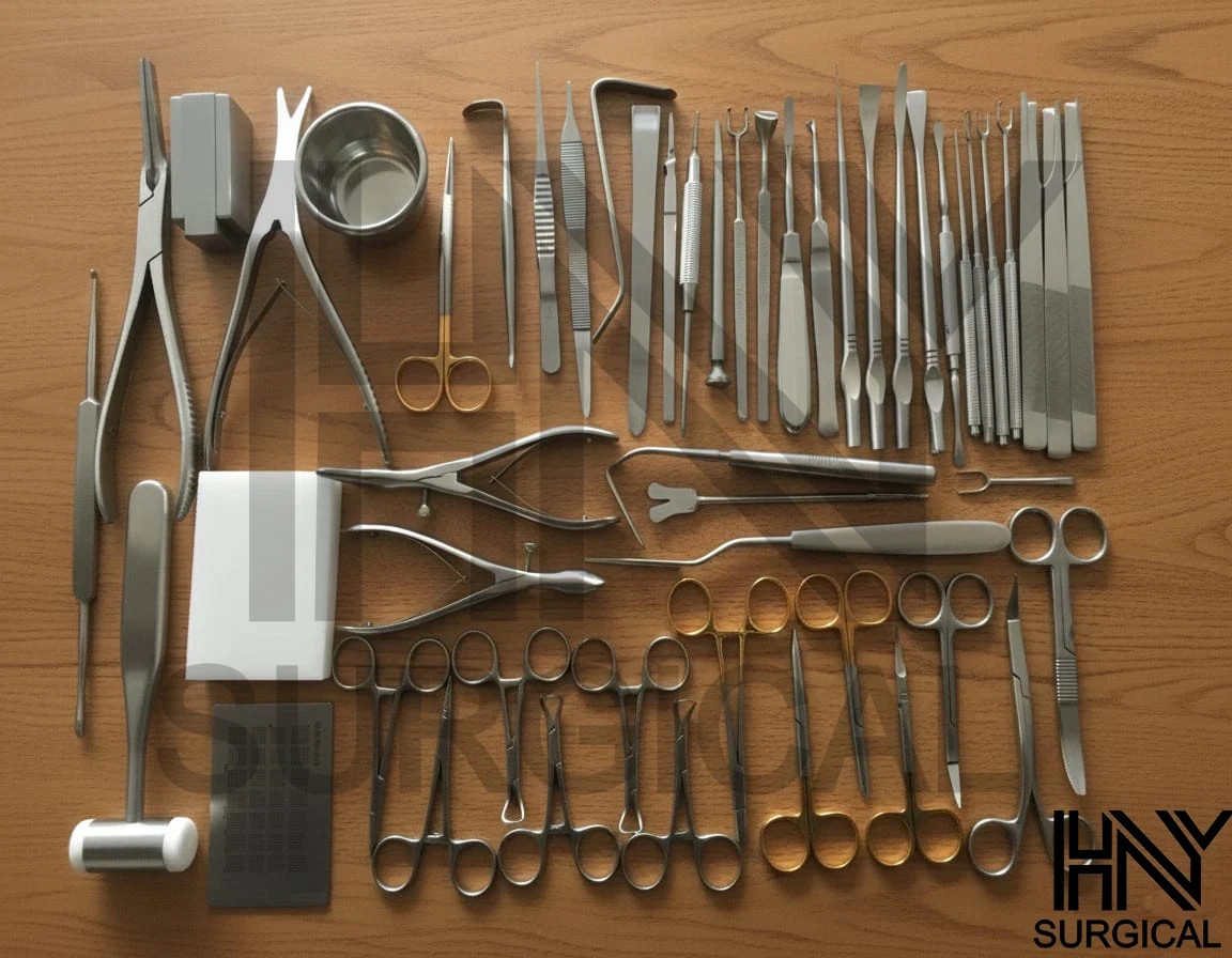 Rhinoplasty set of 53 Pcs, Nose Surgery, Plastic surgery instruments