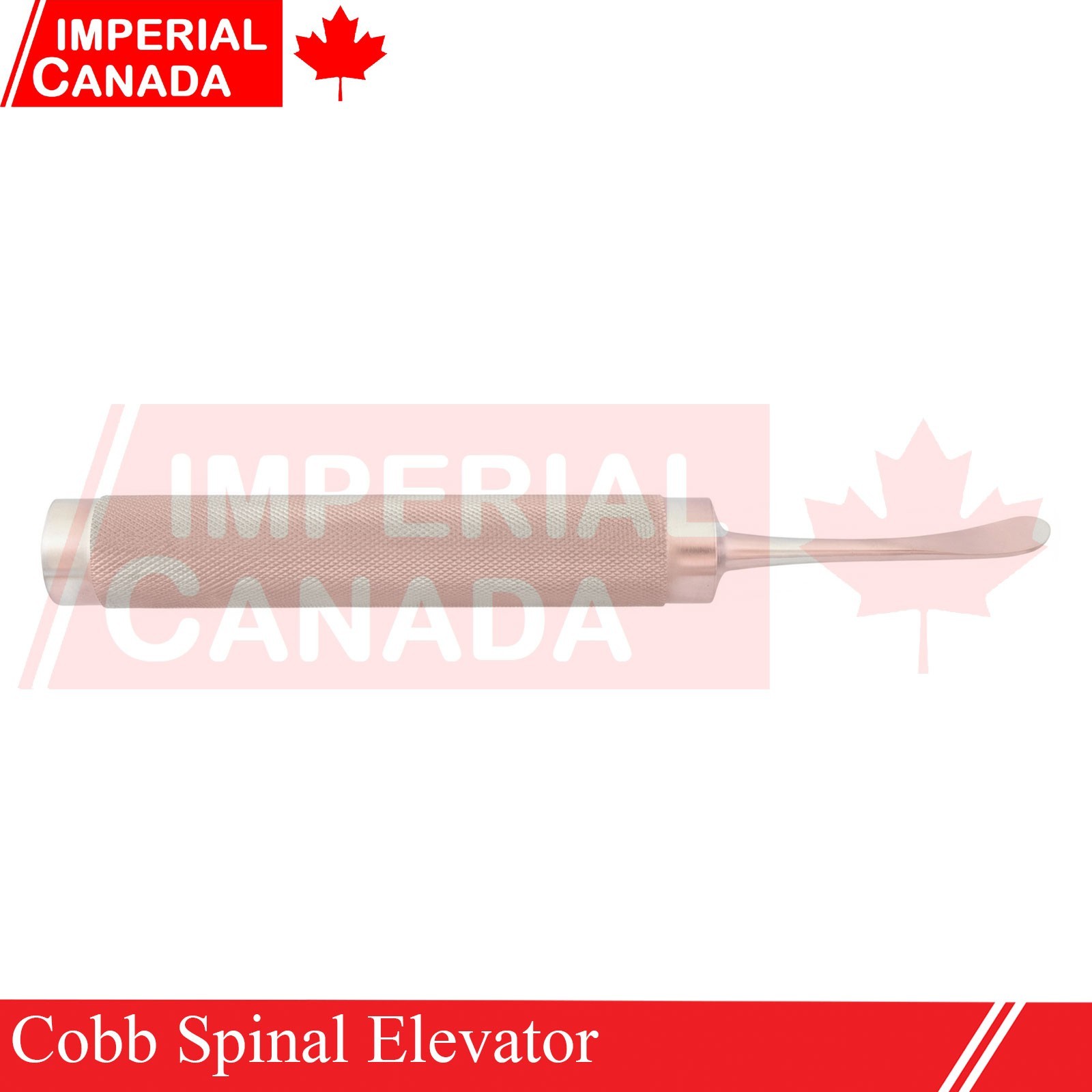 Cobb Spinal Elevator 10mm Slightly Curved 23cm Hollow Handle Orthopedic KLP4261