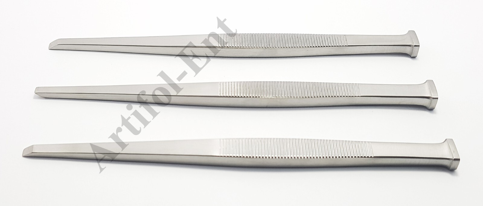 3 Pcs Chisel half-wedged fine; 17.5cm, 4mm Stainless Steel Surgical Instruments