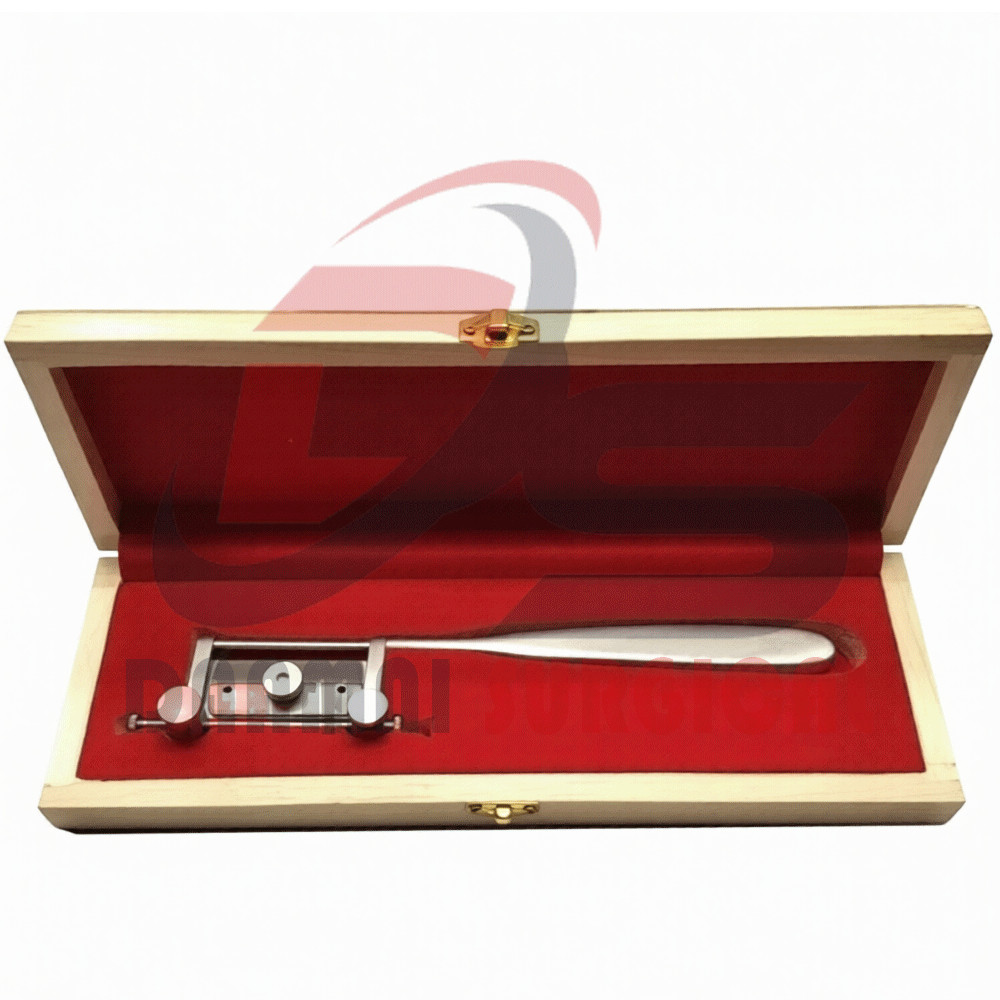 Silver Skin Graft Knife Handle Dermatome With Box Surgical Instrument