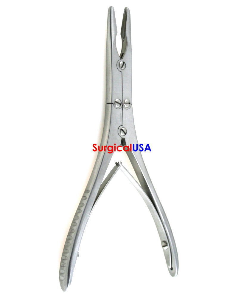 Ruskin Rongeur Straight Double Action Bite Size 3mm Overall Length 6 Inch